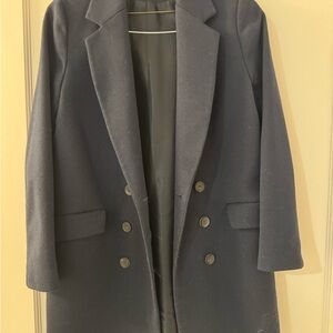 Zara Women's Navy Trench Coat